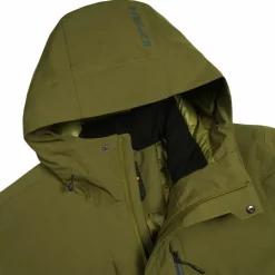 Hot Icepeak Bakerhill parka outdoor jack heren olive