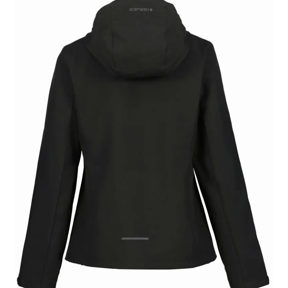 Icepeak Brenham softshell jas dames black