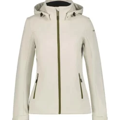 Online Icepeak Brenham softshell jas dames beige