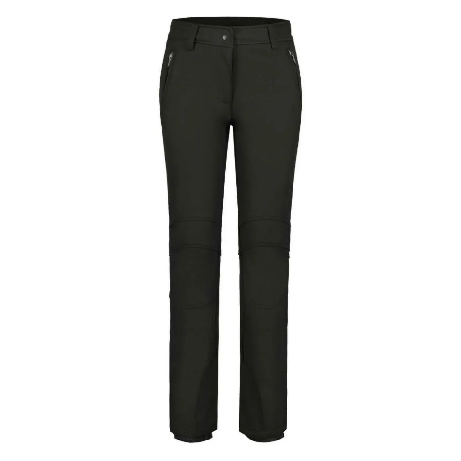 Icepeak Entiat softshell skibroek dames black