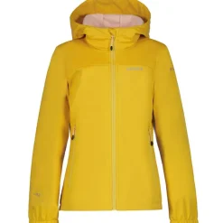 Icepeak Kleve softshell jas junior yellow