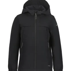 Icepeak Konan softshell jas junior black