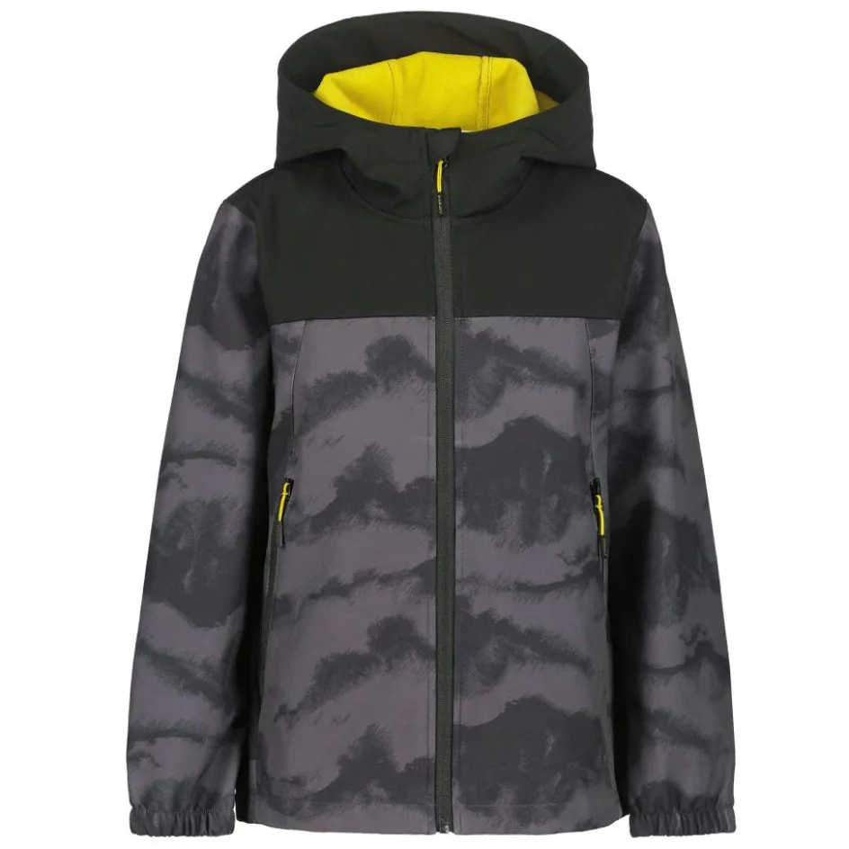 Icepeak Kremmen softshell jas junior donkergrijs