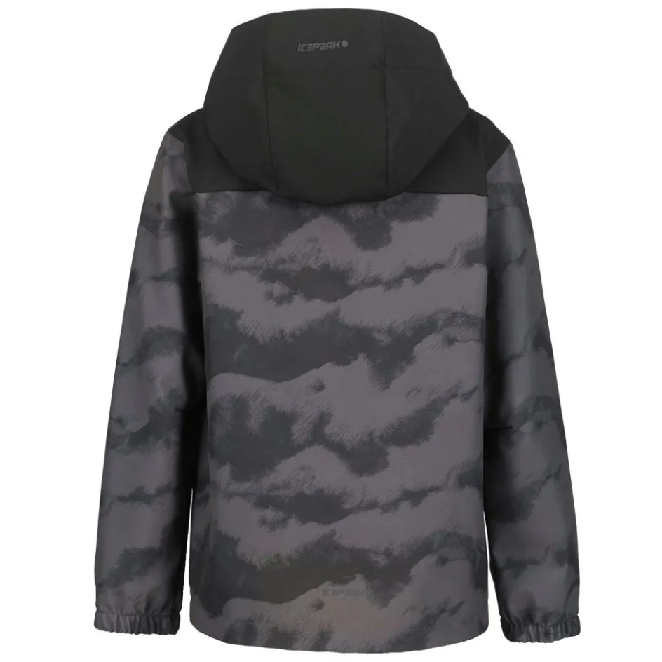 Icepeak Kremmen softshell jas junior donkergrijs