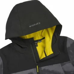 Icepeak Kremmen softshell jas junior donkergrijs
