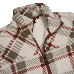 Icepeak Moulins fleece vest dames white grey red