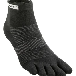 Injinji Run Lightweight Mini-Crew hardloopsokken black