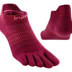 Online Injinji Run Lightweight No-show hardloopsokken dames beetroot