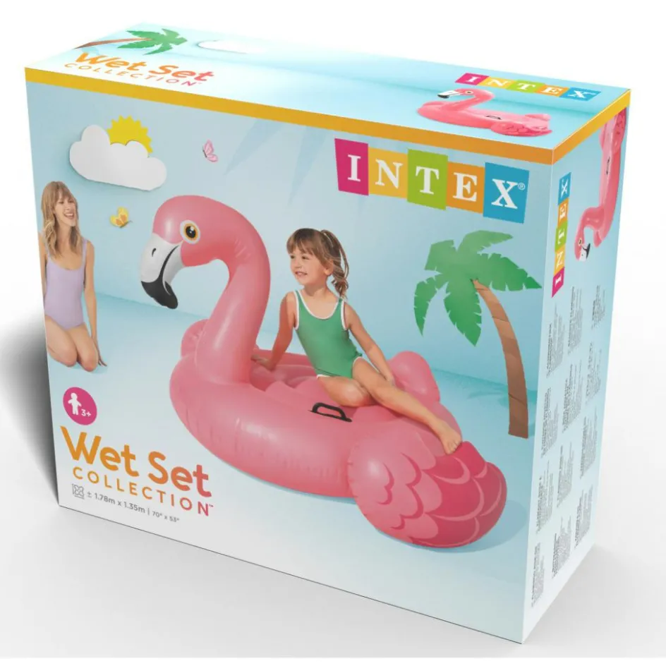 Hot Intex Flamingo Ride-On opblaasdier