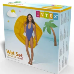 Intex Transparant drijfstoel assorti