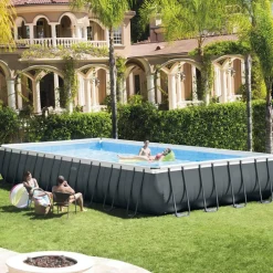 Clearance Intex Ultra XTR Frame Rectangular 975 x 488 x 132  zwembad