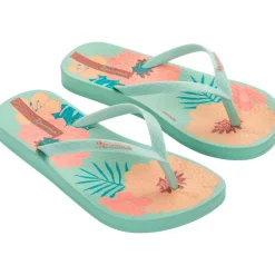 Ipanema Anatomic Temas slippers kids green yellow