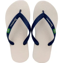 New Ipanema Classic Brasil slippers kids beige blue