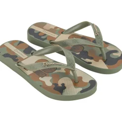 Outlet Ipanema Temas slippers kids green brown