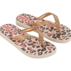 Clearance Ipanema Temas slippers kids beige gold