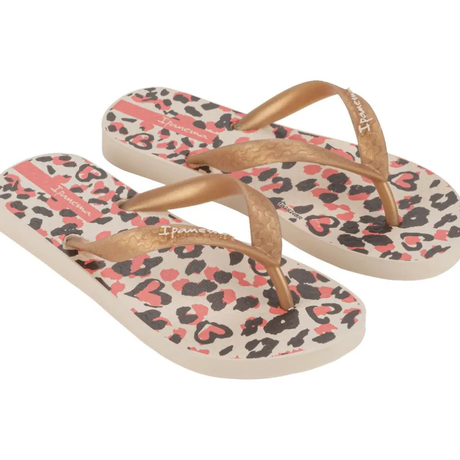 Clearance Ipanema Temas slippers kids beige gold