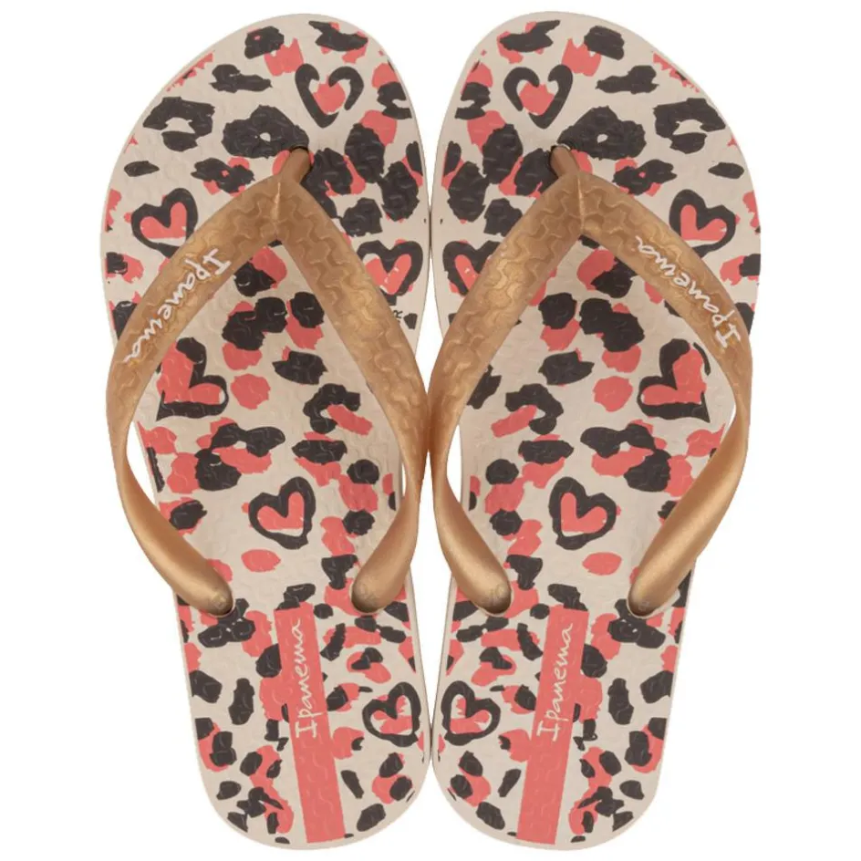 Clearance Ipanema Temas slippers kids beige gold