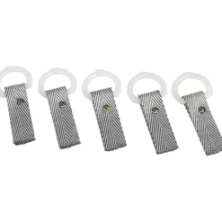 Isabella D-ring met bevestiging 10 stuks