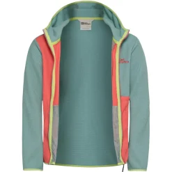 Best Jack Wolfskin  Actamic Grid fleece vest junior sunset coral