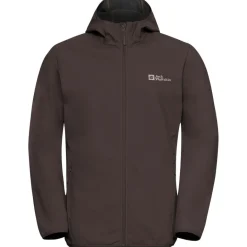 Jack Wolfskin  Bornberg Hoody softshell jas heren peat