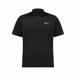 Jack Wolfskin  Delgami polo heren black