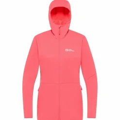 Clearance Jack Wolfskin  Feldberg softshell jas dames sunset coral