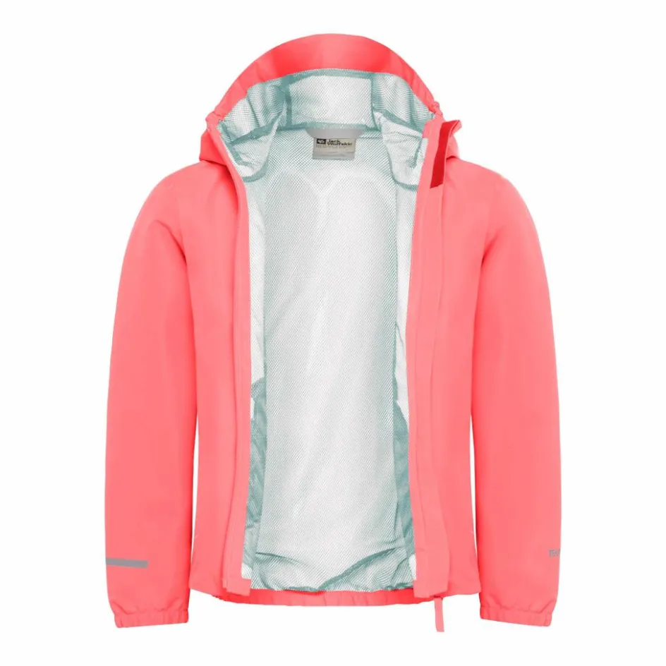 Jack Wolfskin Flaze outdoor jack junior sunset coral