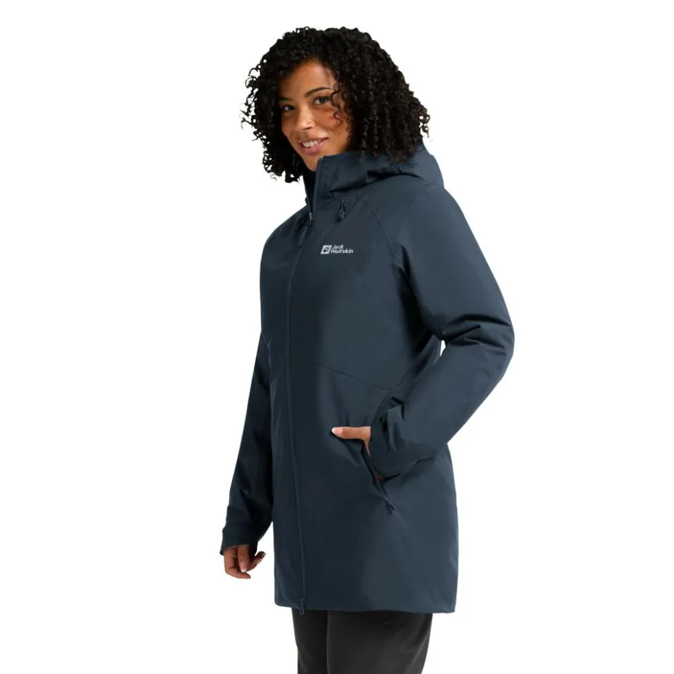Discount Jack Wolfskin Heidelstein Insulated parka outdoor jack dames midnight sky