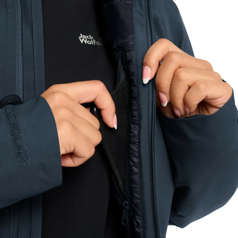 Discount Jack Wolfskin Heidelstein Insulated parka outdoor jack dames midnight sky