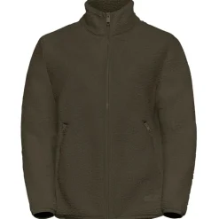 Jack Wolfskin  High Curl fleece vest dames obsidian moss