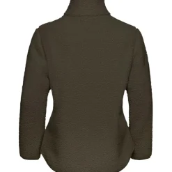 Jack Wolfskin  High Curl fleece vest dames obsidian moss