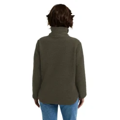 Jack Wolfskin  High Curl fleece vest dames obsidian moss