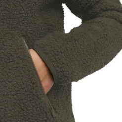 Jack Wolfskin  High Curl fleece vest dames obsidian moss