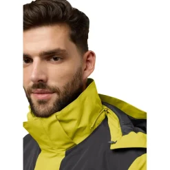 Hot Jack Wolfskin  Jasper 3-in-1 outdoor jack heren chartreuse