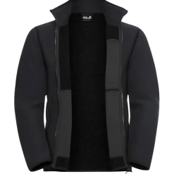 Jack Wolfskin  Lake Ridge fleece vest heren black