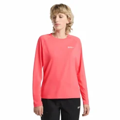 Hot Jack Wolfskin  Prelight Swift shirt dames sunset coral
