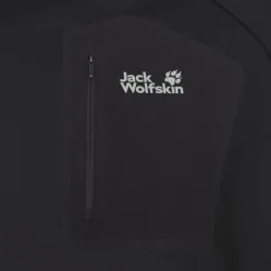 Jack Wolfskin  Prelight Trail Crew shirt heren black