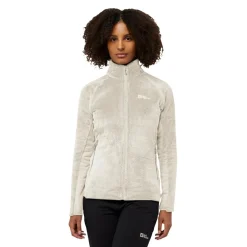 Jack Wolfskin  Rotwand fleece vest dames pale sand