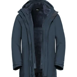 Best Jack Wolfskin  Rotwand 3-in-1 outdoor jack dames midnight sky