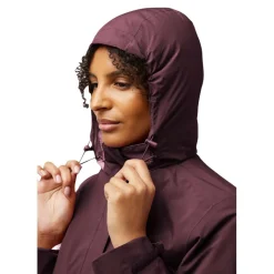 Jack Wolfskin  Rotwand 3-in-1 outdoor jack dames amaranth