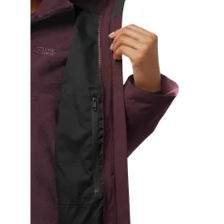 Jack Wolfskin  Rotwand 3-in-1 outdoor jack dames amaranth