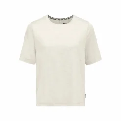Sale Jack Wolfskin Travel shirt dames cotton white heather