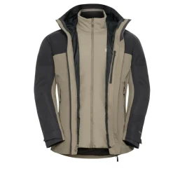 Sale Jack Wolfskin  Wild Places 3-in-1 outdoor jack heren linen