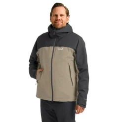 Sale Jack Wolfskin  Wild Places 3-in-1 outdoor jack heren linen