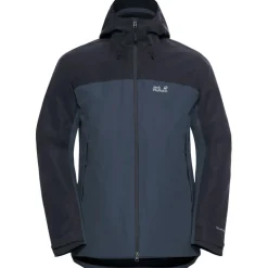 Jack Wolfskin  Wild Places 3-in-1 outdoor jack heren midnight sky