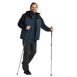 Jack Wolfskin  Wild Places 3-in-1 outdoor jack heren midnight sky
