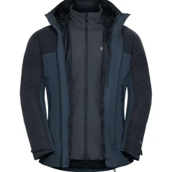 Jack Wolfskin  Wild Places 3-in-1 outdoor jack heren midnight sky