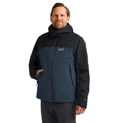 Jack Wolfskin  Wild Places 3-in-1 outdoor jack heren midnight sky