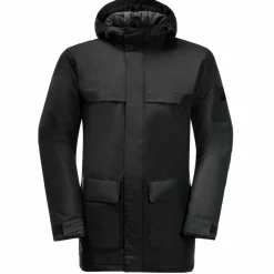 Best Jack Wolfskin Winterlager parka outdoor jack heren black