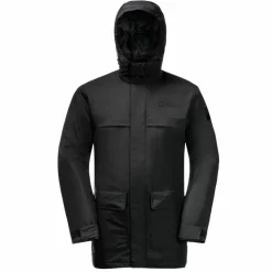 Best Jack Wolfskin  Winterlager parka outdoor jack heren black